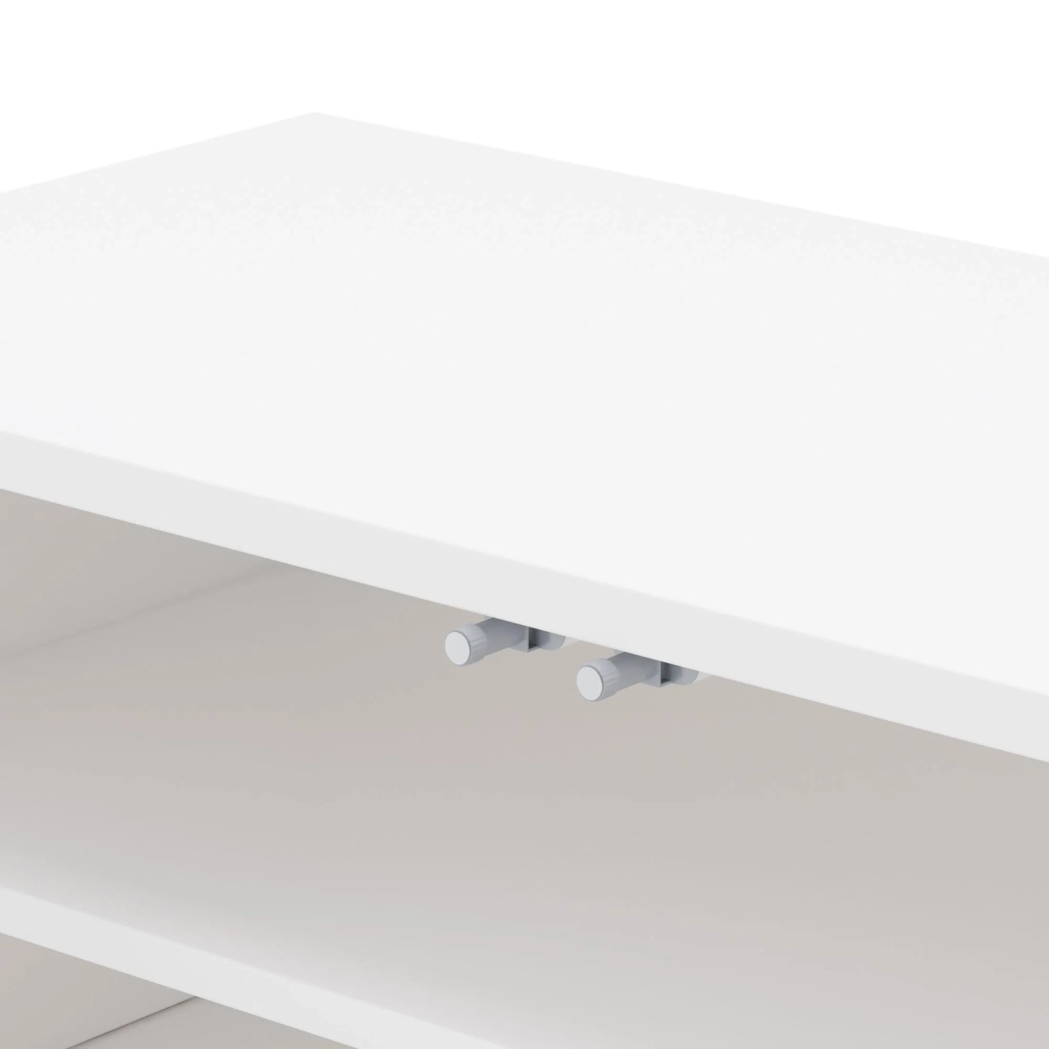 okwish TV Schrank mit Stauraum Kabelmanagement Minimalistisch 180x40x52cm Weiß_8