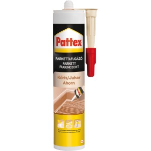 Pattex Parkettfuge Ahorn, 310ml Kartusche für elastische Fugen im Innenbereich.