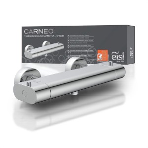 Eisl Thermostat Duscharmatur Carneo Chrom, Aufputz-Thermostat für Dusche.