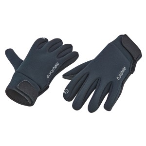 Schwarze Prophete Winter Fahrradhandschuhe (Größe L/XL) aus Neopren und Polyester.