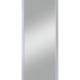 Rechteckiger Kristall-Rahmenspiegel Beach III, 40x100 cm, silberner Rahmen.