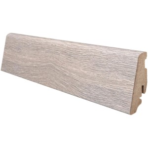 Sockelleiste Highland Eiche Steingrau, 19x58x2200 mm, für Laminatböden.