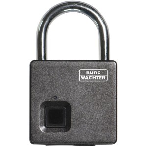 Burg-Wächter Vorhangschloss Scan & Lock 610/53 SB mit Fingerabdrucksensor.