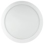 Weißes, rundes E2 Elektro Einbaupanel Style R 300 CCT, 24 W, Ø 30 cm, für Deckenleuchten.