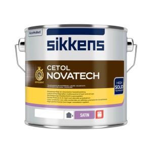 Sikkens High-Solid-Lasur Cetol Novatech Teak 2,5 l Dose. Holzlasur für UV-Schutz, Wetterbeständigkeit, gegen Algen und Pilze.