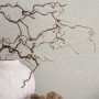 Strukturierte, graue Marburg Vliestapete (10,05x0,53m) mit Deko-Elementen für Wohnraum.