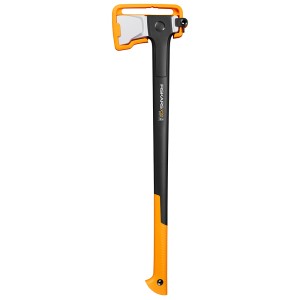 Fiskars Spalt-Axt X32, 81,5 cm, mit L-Klinge. Ideal zum Spalten großer Stammstücke.