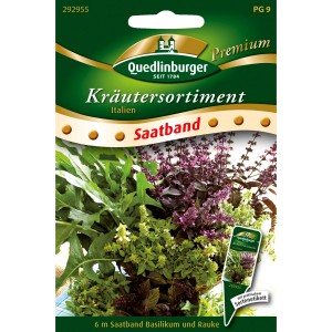 Quedlinburger Kräutersortiment "Italien" Saatband