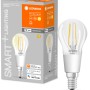 Ledvance Smart+ Filament LED Lampe, Mini Birne, E14, klar. Smarte Beleuchtung für Ihr Zuhause.