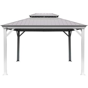 Sojag Aluminium Pavillon Messina 12 x 16 Champagner 363 x 483 x 307 cm