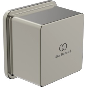 Eckiger Ideal Standard Brauseschlauchanschluss Idealrain Atelier in Silver Storm.