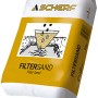 Sack Scherf Filtersand, hellbeige, 25 kg, Körnung 0,71-1,25 mm, für Pool Filteranlagen.