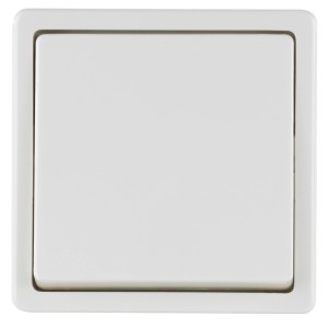 REV A/W-Schalter, Weiß, 1 Stück. Aufputz-Schalter für den Innenbereich.