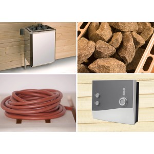 Weka Technikpaket 3 für Fasssauna 198