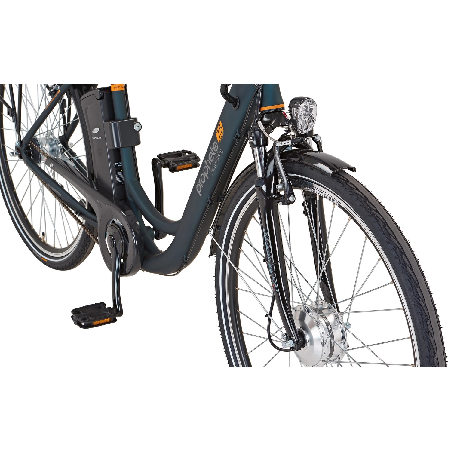 Alu Prophete Trio Vorderradmotor Prophete E-Bike Alu-Tiefeinsteiger 26\