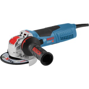 Bosch Professional GWX 19-125 S Winkelschleifer mit X-Lock und Zusatzhandgriff.