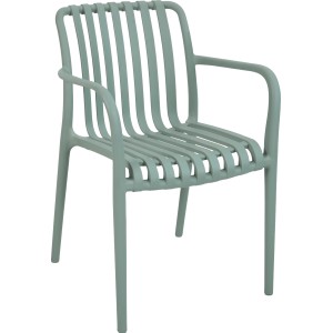 Stapelstuhl Merrydale Kunststoff mit Armlehnen Grün