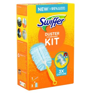 P&G Staubmagnet-Set Swiffer Duster mit 3 Tüchern