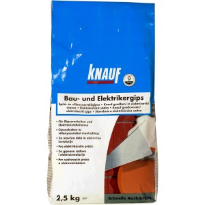 Bau- und Elektrikergips 2,5 kg