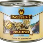Wolfsblut Cold River Puppy Nassfutter, Forelle mit Süßkartoffel, 200g Dose.