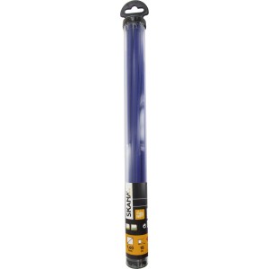 Skana Ersatzfaden 4-Kant im Köcher, purpurfarbene Trimmerfäden im transparenten Köcher.