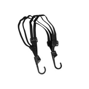 Eufab Gepäckspanner, 10 mm x 60 cm, mit Haken zum Fixieren von leichtem Gepäck.