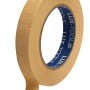 Beiges, dehnbares LUX Hochkrepp Klebeband, 19 mm breit, auf einer Rolle.