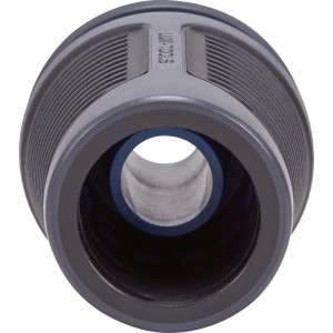 LUX Reparator Schlauchverbinder 19mm, mit Knickschutzschlauch für Gartenschläuche.