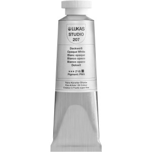 Tube Lukas Studio Ölfarbe Deckweiß, Premium-Qualität für Künstler.