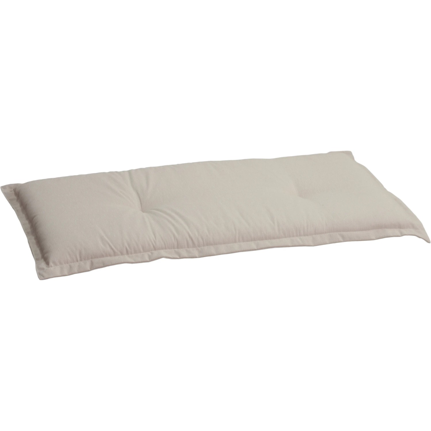 Outsunny Bankauflage Für 2-Sitzer – 98x100 Cm, Schwarz, Wasserabweisend, Mit Bindebändern