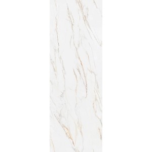 Decoflooring SPC-Wandpaneel Marmor 260 cm x 90 cm Weiß-Gold