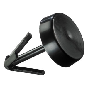 Schwarze Schwaiger Mastabdeckklappe aus Kunststoff für Antennenmast, Zubehör für Computer & Multimedia.