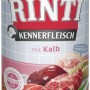 Rinti Kennerfleisch Kalb, 400g Dose Hunde-Nassfutter mit hohem Fleischanteil.