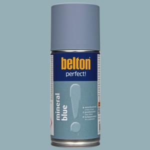 belton Buntlack Perfect Mineral Blue, seidenmatt, 150ml Dose.