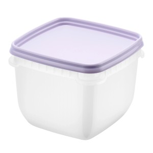 SmartStore Gefrierdose Frost 0,75 l, 4er-Set, Lavendel. Vorratsdose für Gefrierschrank, Mikrowelle und Spülmaschine.