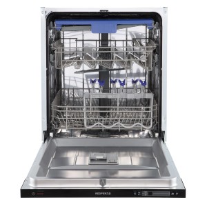 Respekta Einbau-Geschirrspüler Anesa Vollintegriert 60 cm Schwarz