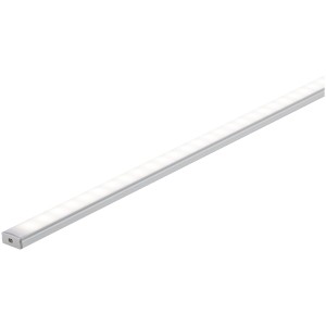 Paulmann Base Profil, 1 m Aluminiumprofil mit Diffusor für LED-Streifen, Aufbauprofil.