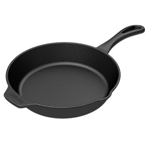 Petromax Feuerpfanne FP25 mit Stiel, Gusseisen, Ø 25cm, ideal für Grill & Outdoor-Küche.