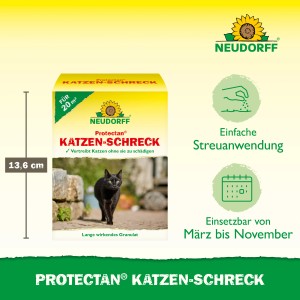Neudorff Katzen-Schreck 200g: Fernhaltemittel zur Katzenabwehr mit natürlichem Duft, einfache Streuanwendung.
