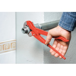 LUX-TOOLS Eckrohrzange S-Maul 25 mm (1")