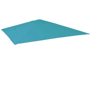 Türkiser MCW Ersatzbezug für Sonnenschirm A96, 3x3 m.