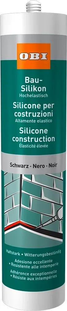 OBI BauSilikon Schwarz 310 ml kaufen bei OBI