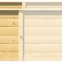 Weka Hochbeet Ergänzungssatz Modular, 69x69x71 cm, Holz, rot lasiert. Erweiterung für Basis-Modul.