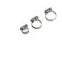 Edelstahl Schlauchschellen-Set, 15 Stück, Spannbereich 10-27mm für sichere Anschlüsse & Kupplungen.