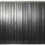 Westmann Fahrradgarage, anthrazitfarbener Unterstand aus Stahl, 203x200 cm.