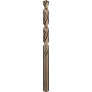 Bosch Metallbohrer Pro HSS-Co, 6 mm, Spiralbohrer für Stahl und Metall.