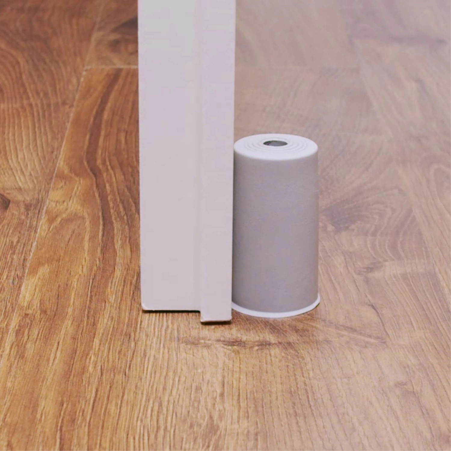 Grauer Wagner Türstopper Vulkano aus Gummi (Ø 45x75mm) schützt Tür und Wand.