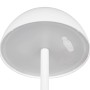 Weiße Reality LED-Tischleuchte Ricardo, dimmbar, Ø 13,5 cm.