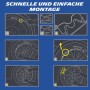 Anleitung zur Montage der Michelin Radzierblende MX-FB in 5 Schritten.