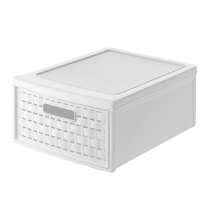 Rotho Schubladenbox Country Klein 8,3 l Weiß